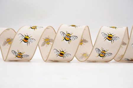 Lentebloem met bijen collectie lint_KF7568GC-13-183_natuurlijk